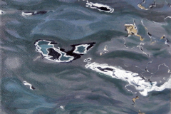 (Ref - 11: MS1) FRAGMENTS II, Oil on Canvas, 30 x 30, deep edged canvas, £350