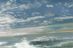 (Ref - 2: MS12) EVENING II, Oil on Canvas, 50 x 50 deep edged canvas, £525