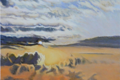 (Ref - 37: MS13) EVENING III, Oil on Linen, Actual Image Size: 40 x 50, Framed Size: 44 x 54, £450