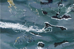 (Ref - 10: MS2) FRAGMENTS III, Oil on Canvas, 30 x 30, deep edged canvas, £350