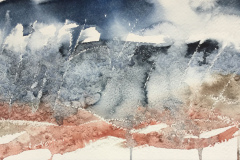 Earth & Sky1, Hazel Barron-Cooper, Watercolour, 36.5cms x 46cms, £120, HBC16