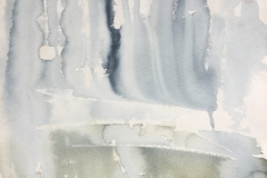 Rain Curve, Hazel Barron-Cooper, Watercolour, 31cms x 24cms, £120, HBC23