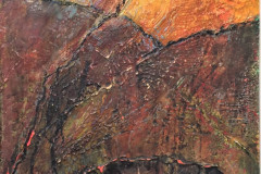 Title: Sudden Drop - Type: Mixed media, broad thin white frame - Size: 610x310 including frame - Ref: ART19J/F - Cost: £150 Gallery, £50 Foodbank