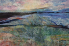 Title: Long Walk - Type: Mixed media, box canvas - Size: 910x610 no frame - Ref: ART9J/F - Cost: £375 Gallery, £125 Foodbank