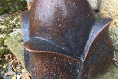 [SOLD] Title: FLOWERHEAD, black glaze - Ref: DKSCU16 - Cost: £475