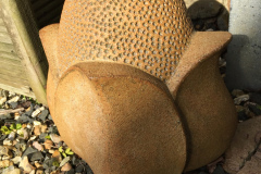 [SOLD] Title: FLOWERHEAD, unglazed/natural - Ref: DKSCU18 - Cost: £475