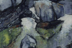 10. Reflections - Jane Veitch - Type: Mixed media behind glass - Size: 570x530mm - Cost: £345