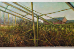 14. Old Greenhouse - Elizabeth Talbot - Type: Oil on Canvas - Size: 1000x400mm - Cost: £320