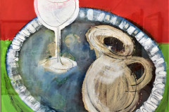 24. Salver - Gina Southgate - Type: Mixed media on Paper - Size: 810x810mm - Cost: £425