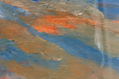 31. Daylight Moon - Christine Minguard - Type: Acrylic on Board behind glass - Size: 410x355mm - Cost: £330