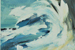 33. Breaker - Linda Kent - Type: Acrylic on Canvas - Size: 510x510mm - Cost: £495