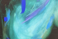 35. Blue light II - Linda Kent - Type: Acrylic on Canvas - Size: 300x240mm - Cost: £295, The two 34/35 for £525