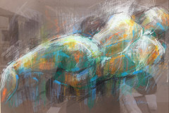 37. Torso Study - Sue Malkin - Type: Pastels - Size: 530x430mm - Cost: £295