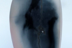 Leaf-Point-Form-Smoke-fired-stoneware-Approx-35cm-high