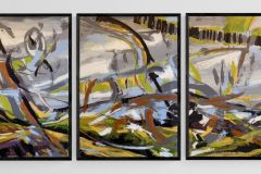 HELEN-ALICE-JOHNSON-ARTIST_THE-MINES_TRIPTYCH_OIL-PAINTING_ABSTRACT-LANDSCAPE_2021