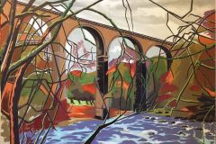 HELEN-ALICE-JOHNSON_ARTIST_LANDSCAPE-PAINTER_LAMBLEY-VIADUCT_2020