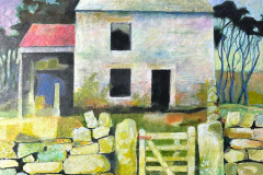 Absent-Farm-43x43-mixed-media