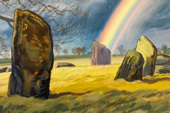 Lionel Playford 'Justified and Ancient', Oil on Canvas, 505x405, £600