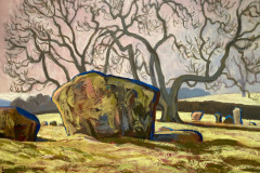 Lionel Playford 'Sacred Grove', Oil on Canvas, 605x500, £750