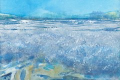 Mary Hayward 'Across the Sound VII', 295x295, mixed media on canvas, £150