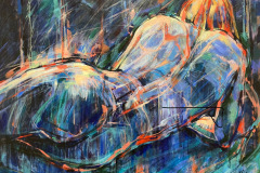 Sue Malkin ‘ The Redhead ‘, Oil on Canvas, 755x610, £575